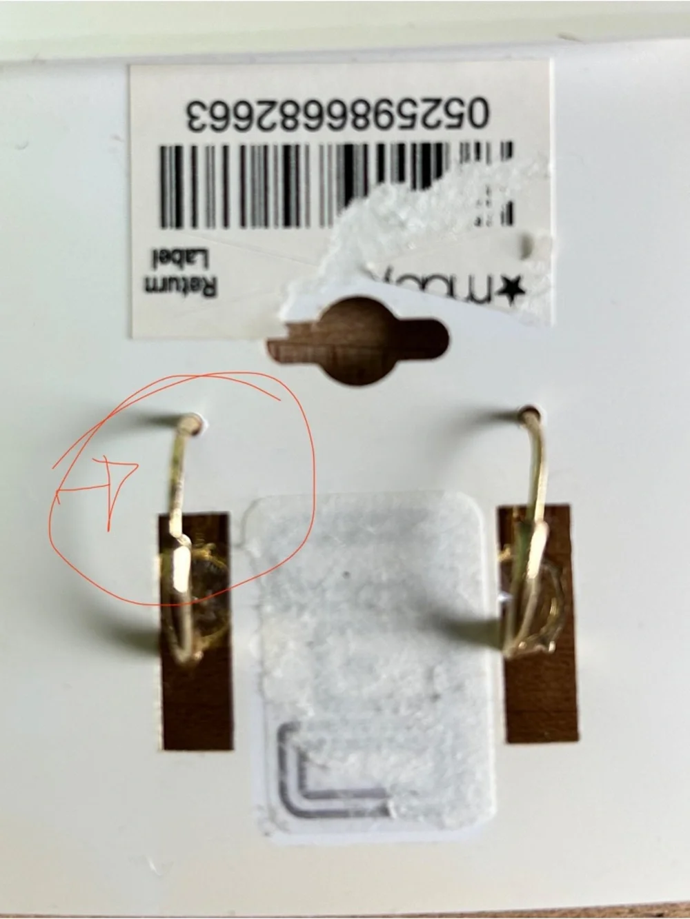 Giani Bernini Gold Tone Clear Cubic Zirconia Drop Earrings NWT - Picture 5 of 5